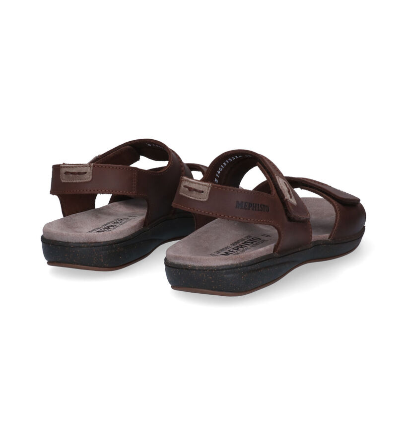 Mephisto Sagun Scratch Bruine Sandalen voor heren (370212)
