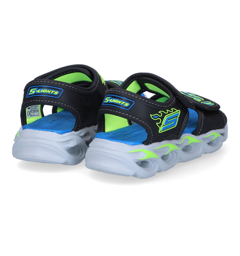 Skechers S Lights Blauwe Sandalen voor jongens (323339)