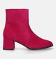 Tamaris Bottines à talons en Rose fuchsia pour femmes (333061)