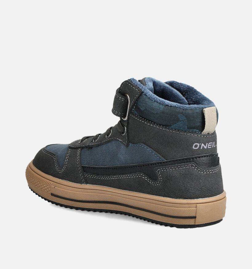 O'Neill Matts Mid Grijze/Blauwe Sneakers voor jongens, meisjes (363281)