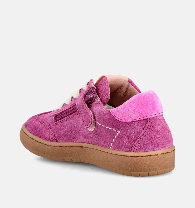 STONES and BONES Lemmi Fuchsia Sneakers voor meisjes (373759) - geschikt voor steunzolen