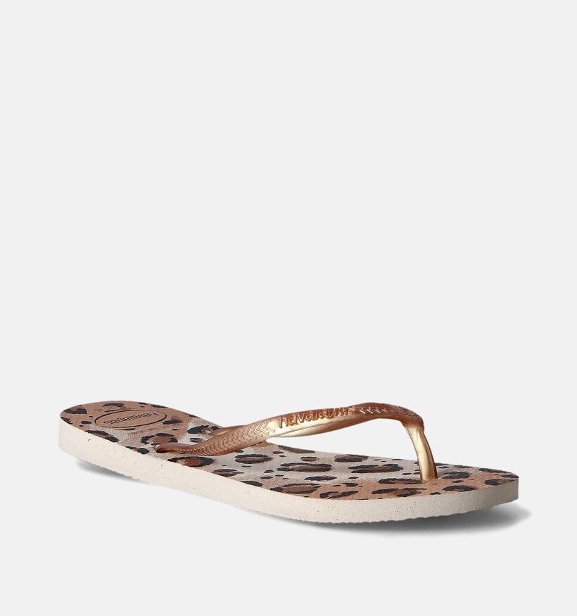 Havaianas Slim Crystal Bruine Teenslippers voor dames (357650)