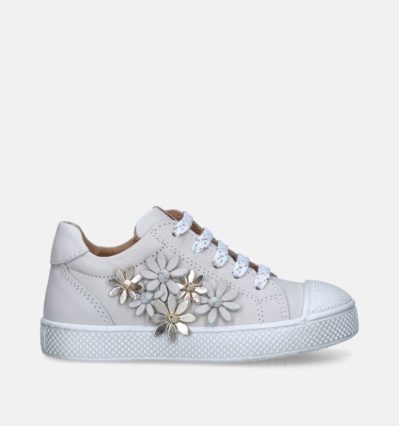 Lunella Beige Sneakers voor meisjes (355371) - geschikt voor steunzolen