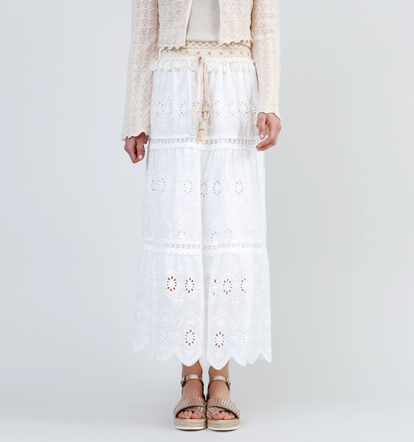 Millenium Witte Maxi rok voor dames (333410)