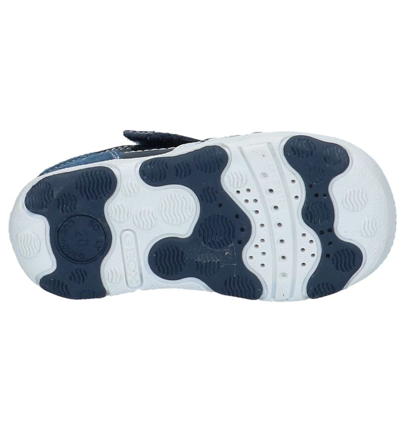 Geox Sandales pour bébé en Bleu foncé en cuir (213182)