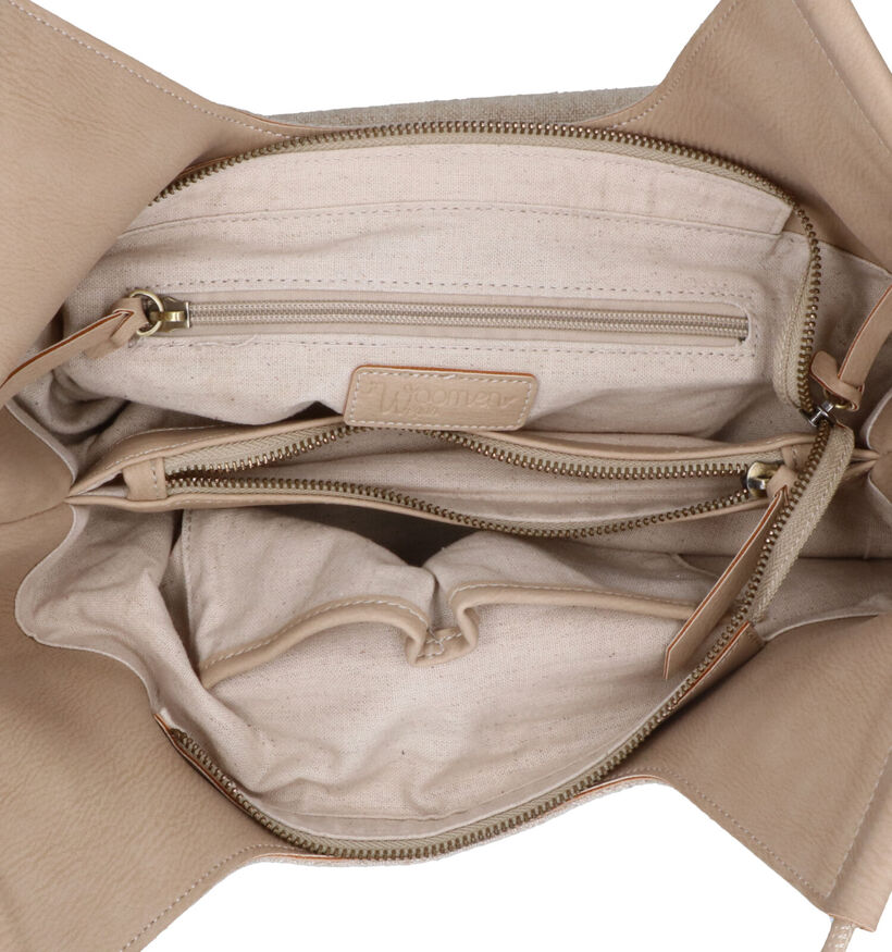 Woomen Cerisier Beige Shopper voor dames (326505)