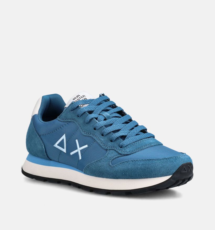 Sun68 Tom Blauwe Lage Sneakers voor heren (368799) - geschikt voor steunzolen