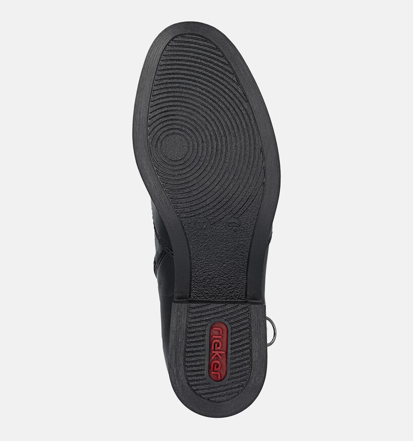 Rieker Antistress Bottines motardes en Noir pour femmes (379971) - pour semelles orthop&eacute;diques