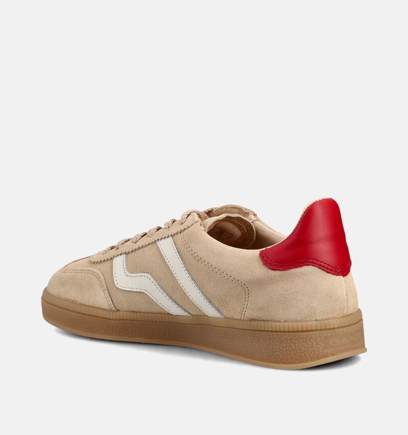 Gant Cuzima Beige Sneakers voor dames (369447) - geschikt voor steunzolen