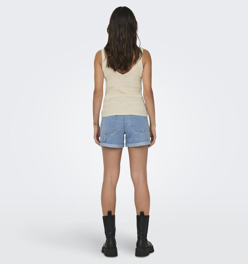 JDY Tropica Beige Gebreide Top voor dames (357349)