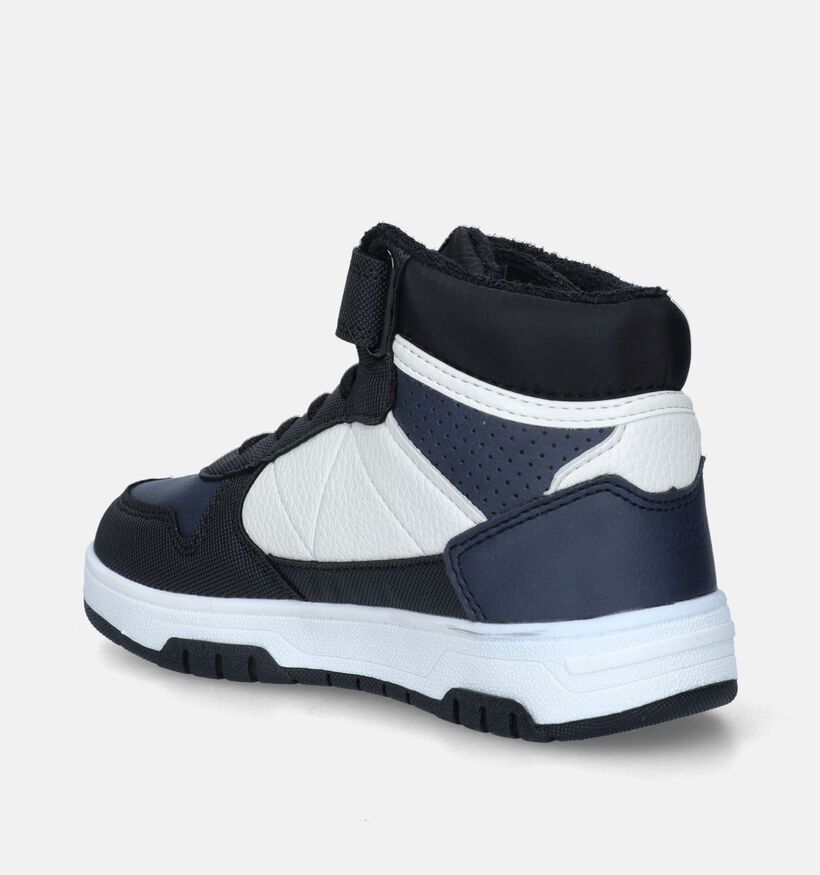 Milo & Mila Chaussures hautes en Bleu pour garçons (347115)