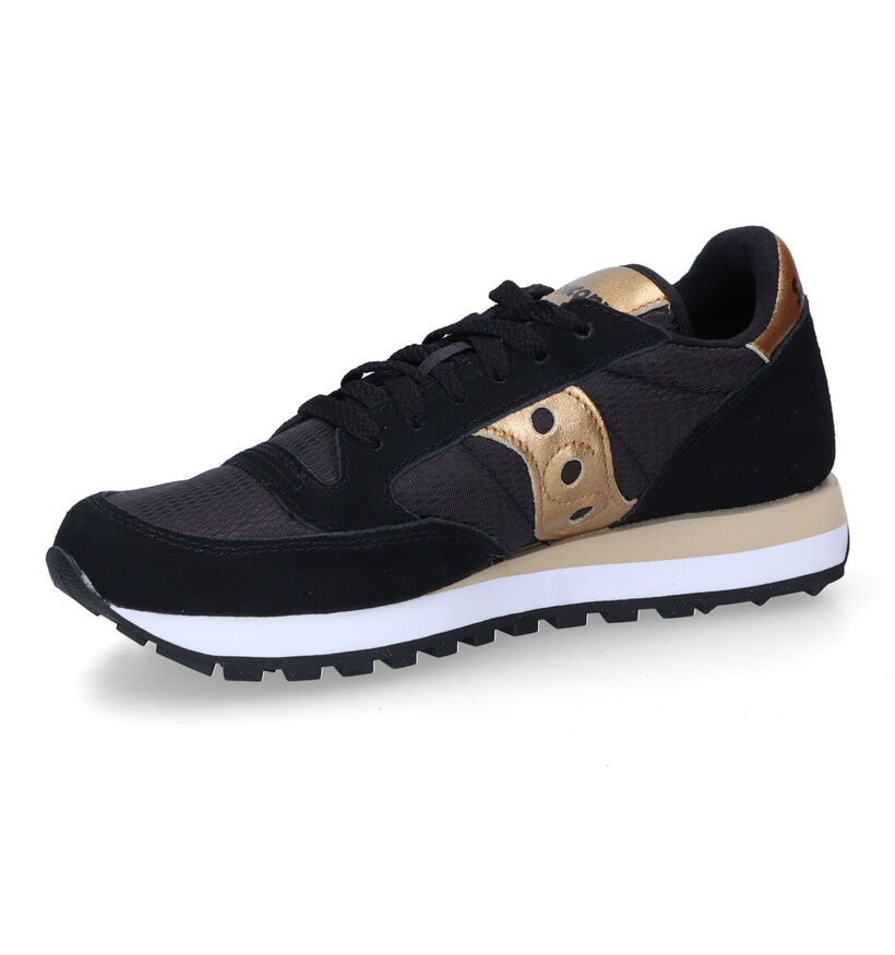 Saucony Jazz Original Baskets en Noir pour femmes (312499) - pour semelles orthopédiques