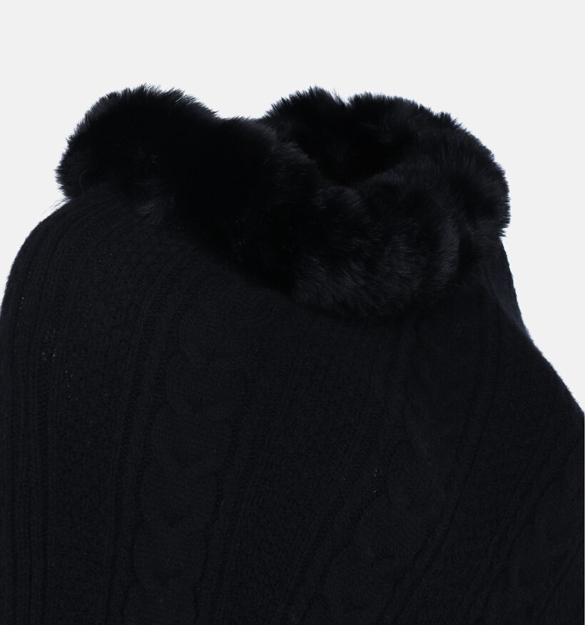 Via Limone Zwarte Poncho (325807)