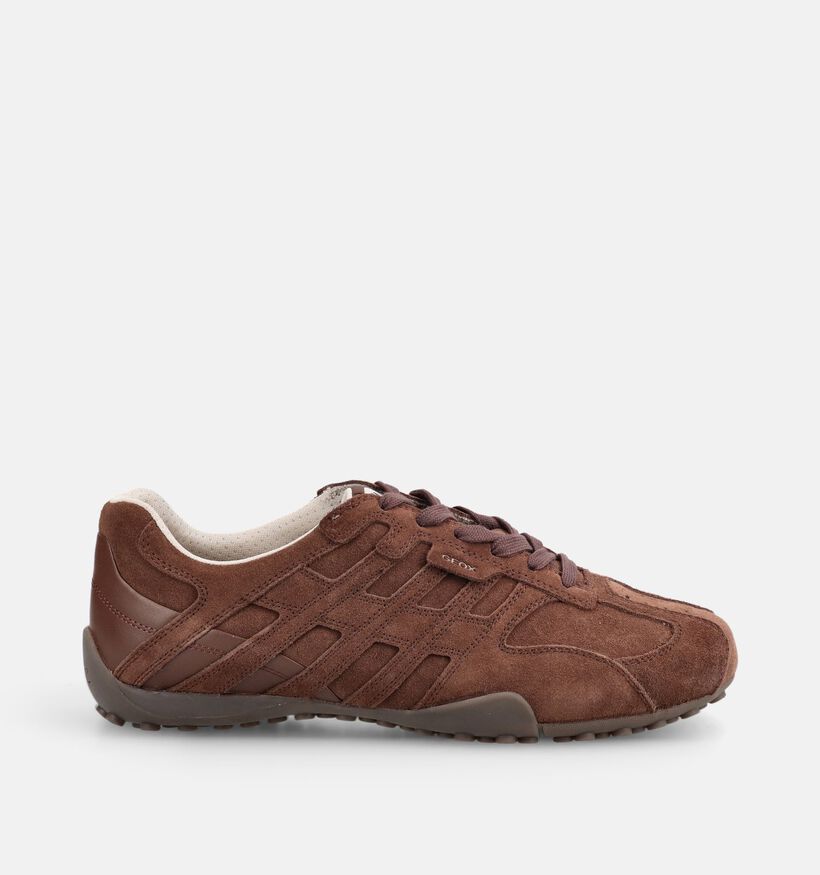 Geox Chaussures plates en Marron pour hommes (376365) - pour semelles orthop&eacute;diques
