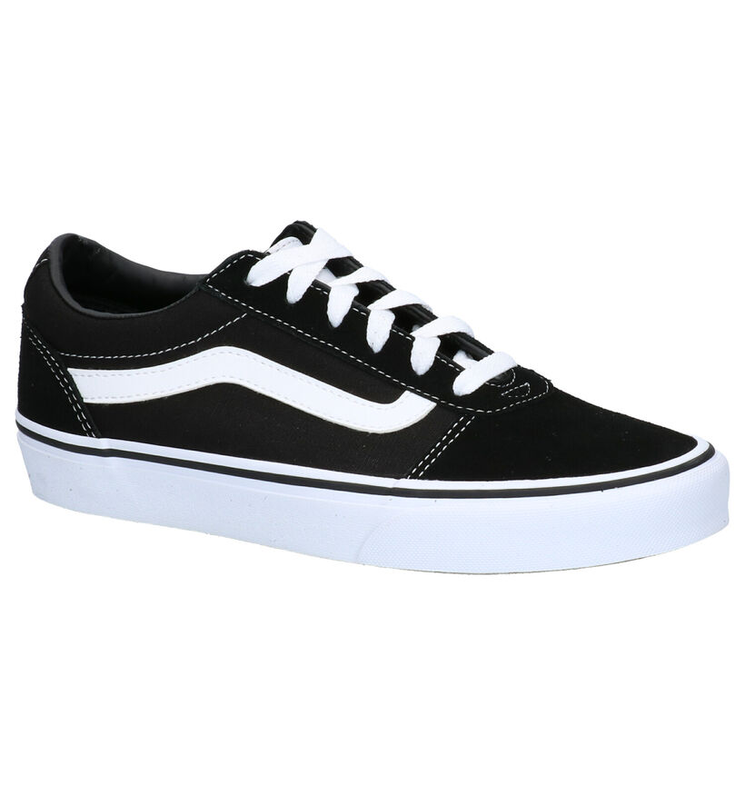 Vans Ward Zwarte Skate sneakers voor dames (327994)