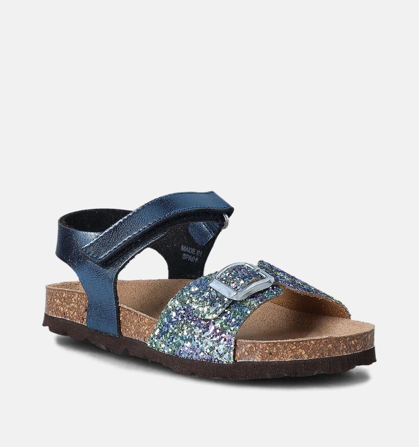 Little David Motion 2 Blauwe Sandalen Glitter voor meisjes (356099)