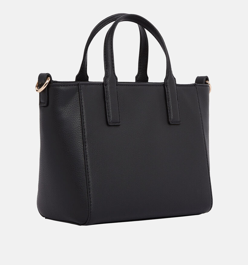 Tommy Hilfiger Soft Logo Mini Tote Zwarte Handtas voor dames (349980)