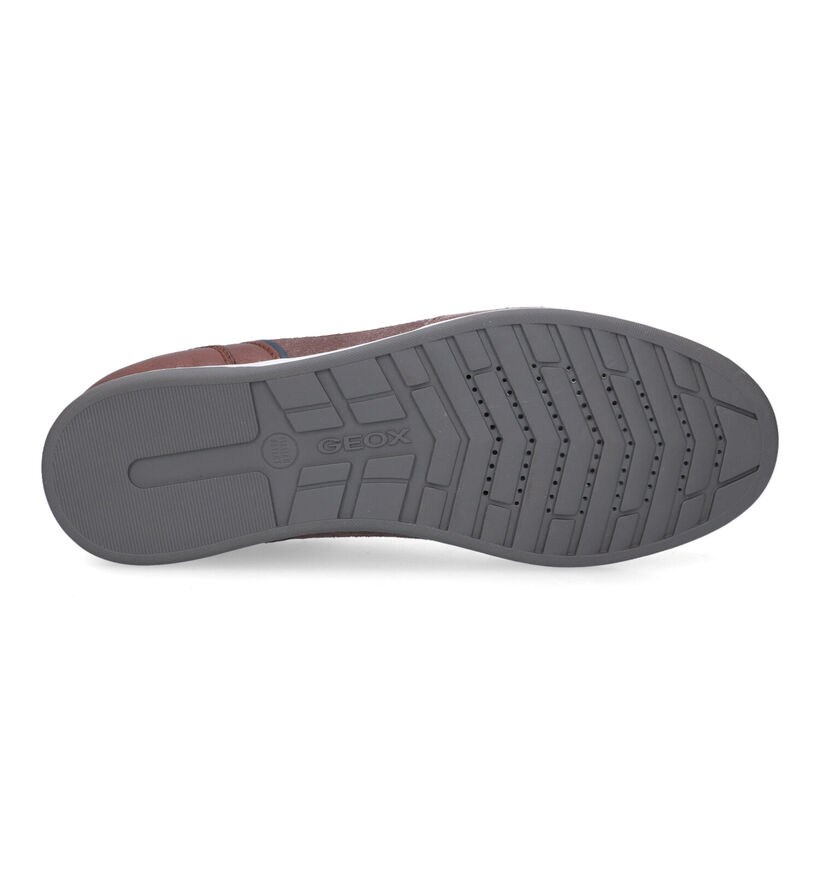 Geox Renan Blauwe Veterschoenen voor heren (320084) - geschikt voor steunzolen