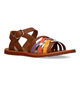 Pom d'Api Plagette Lux Sandales en Cognac pour filles (322868)