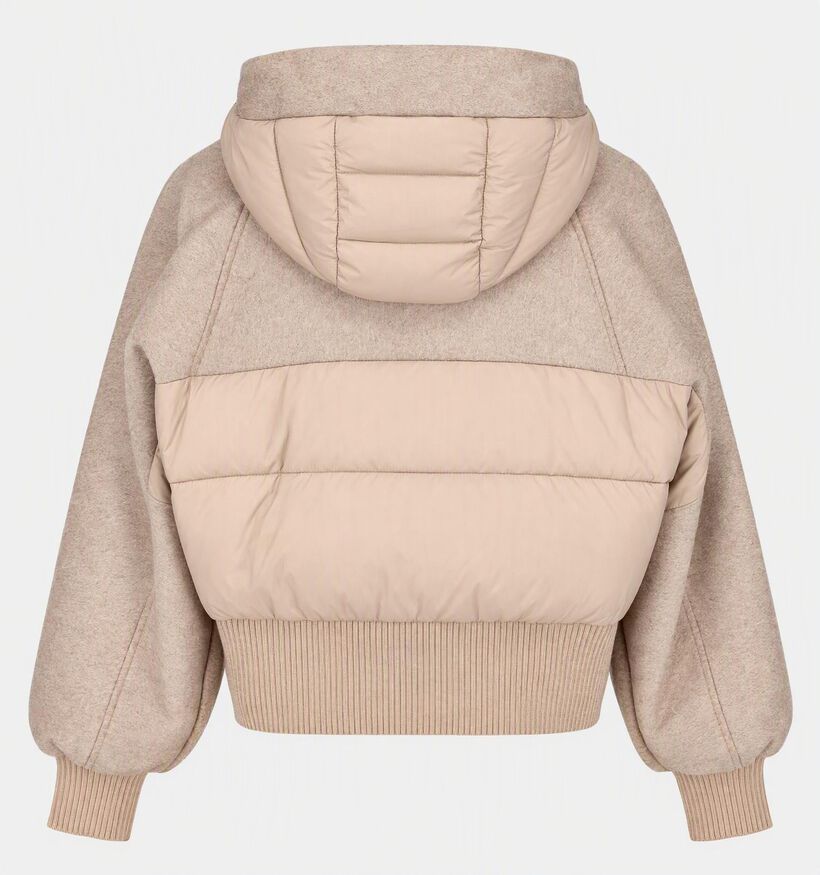 Ador&eacute; Ofelia Manteau court en Beige pour femmes (384069)