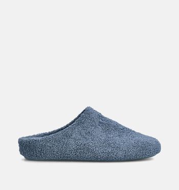 Scapa Pantoffels Taupe/Blauw