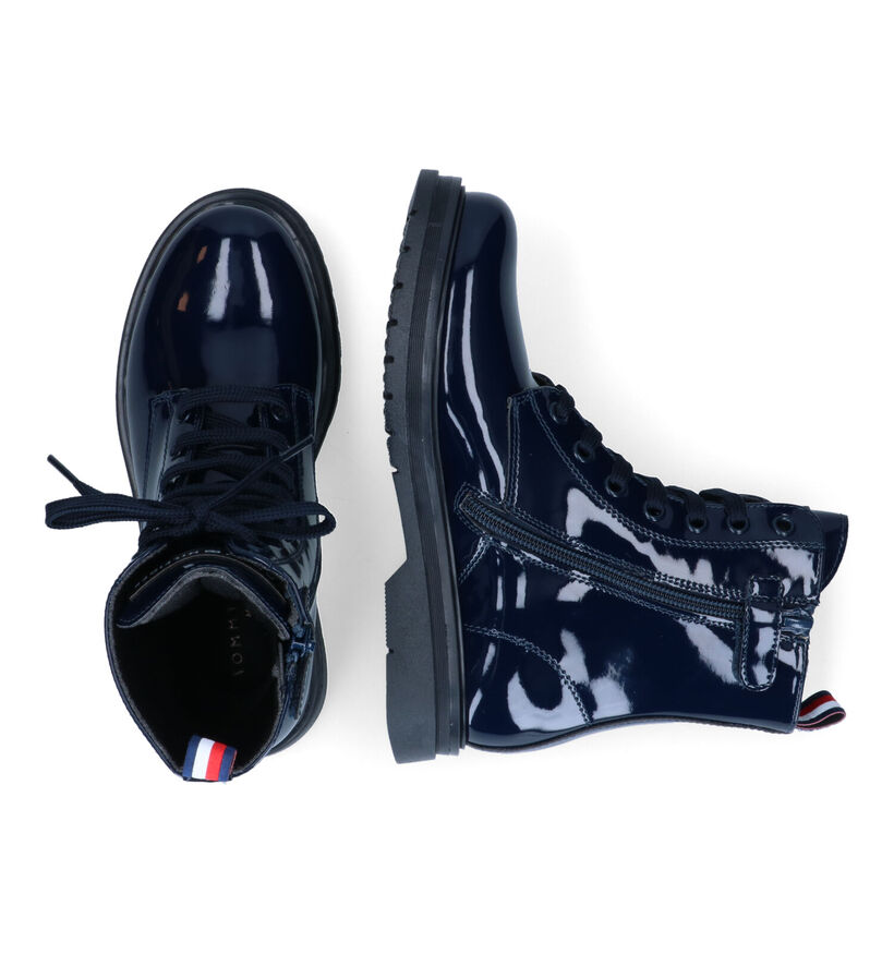 Tommy Hilfiger Bottines robustes en Bleu foncé pour filles (312052)