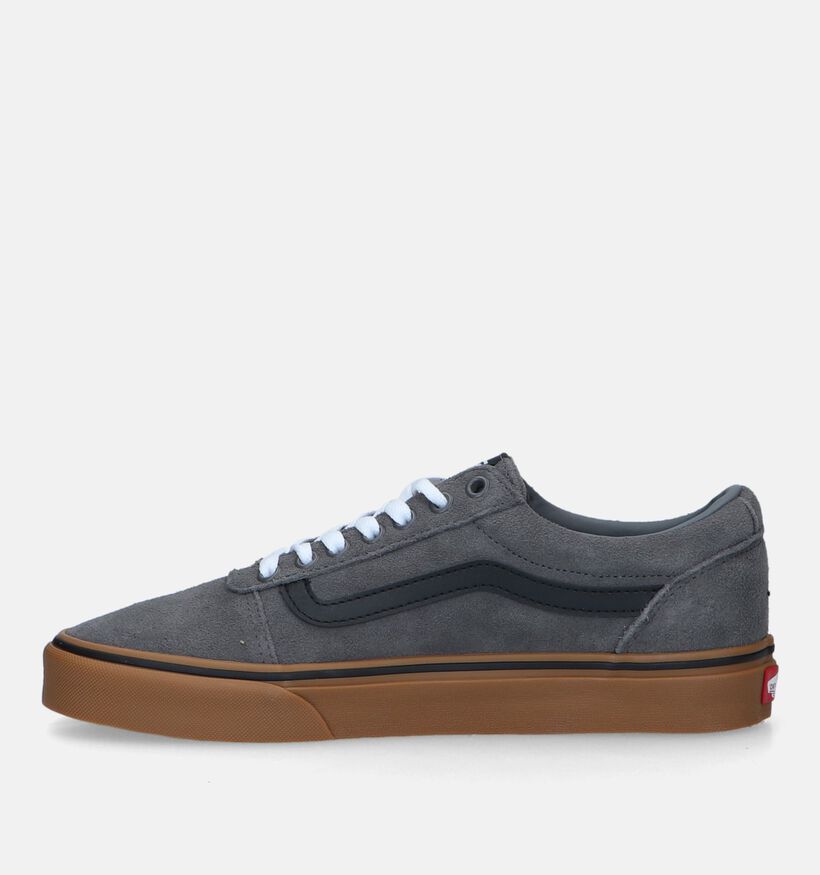 Vans Ward Baskets de skate en Gris pour hommes (328148)