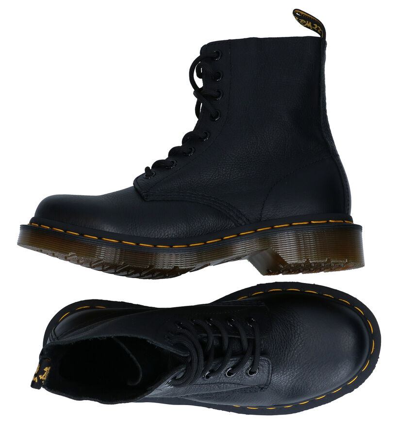 Dr. Martens 1460 Pascal 8 Eye Zwarte Boots voor dames (327788)