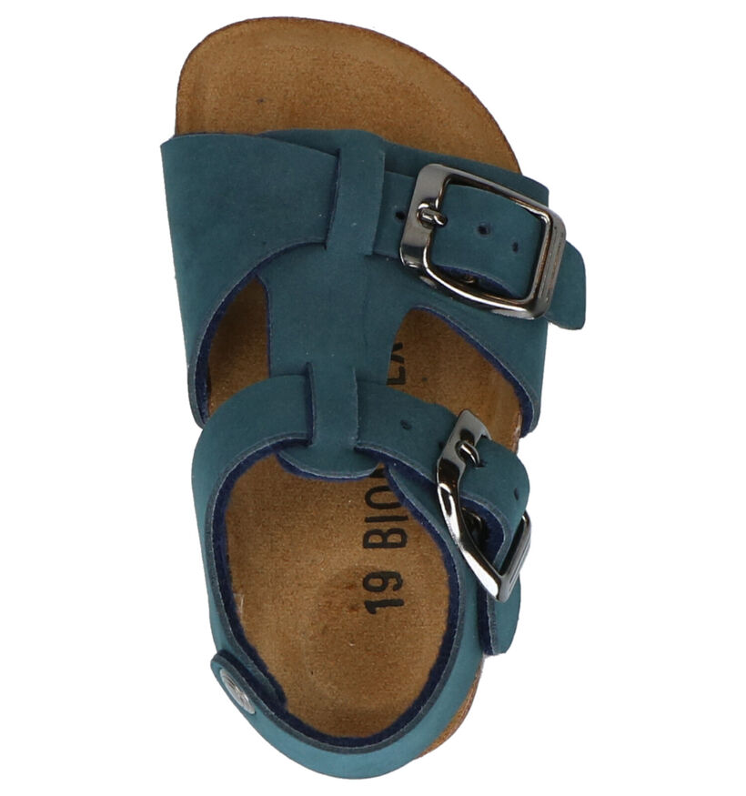 Biomodex Blauwe Sandalen in kunstleer (290057)