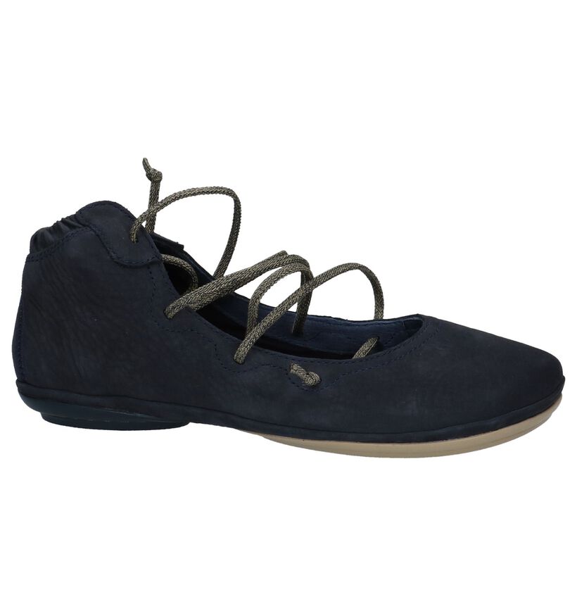 Camper Chaussures slip-on en Noir en cuir (243852)