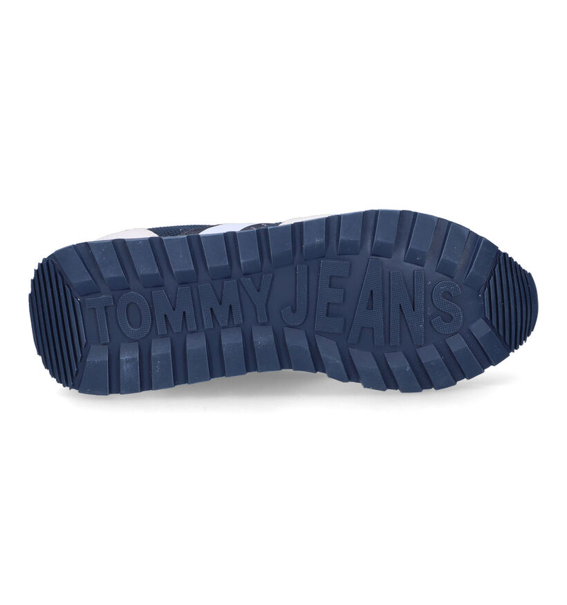 TH Tommy Jeans Retro Runner Ecru Sneakers in stof (304718)