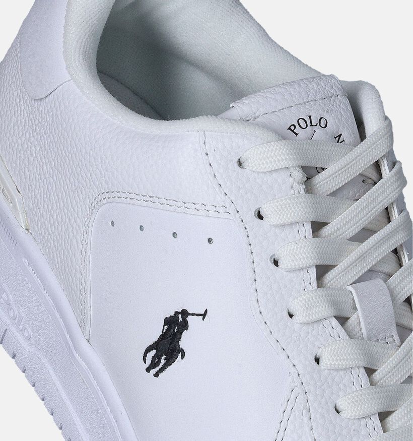 Polo Ralph Lauren Mastercourt Baskets en Blanc pour hommes (351982)