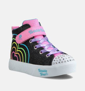 Skechers High Sneakers Zwart
