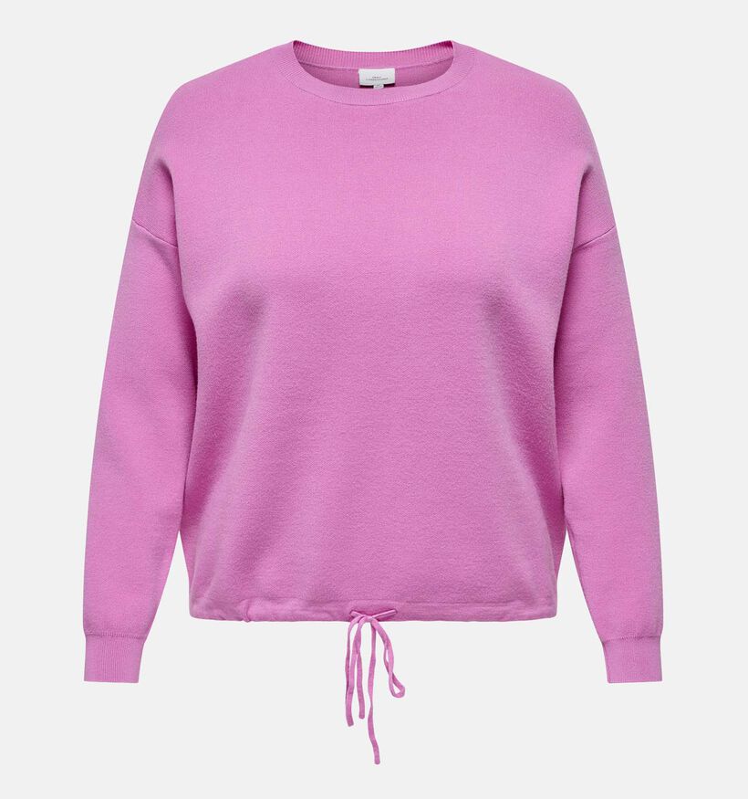 ONLY Carmakoma Summer Pull en Fuchsia pour femmes (351439)
