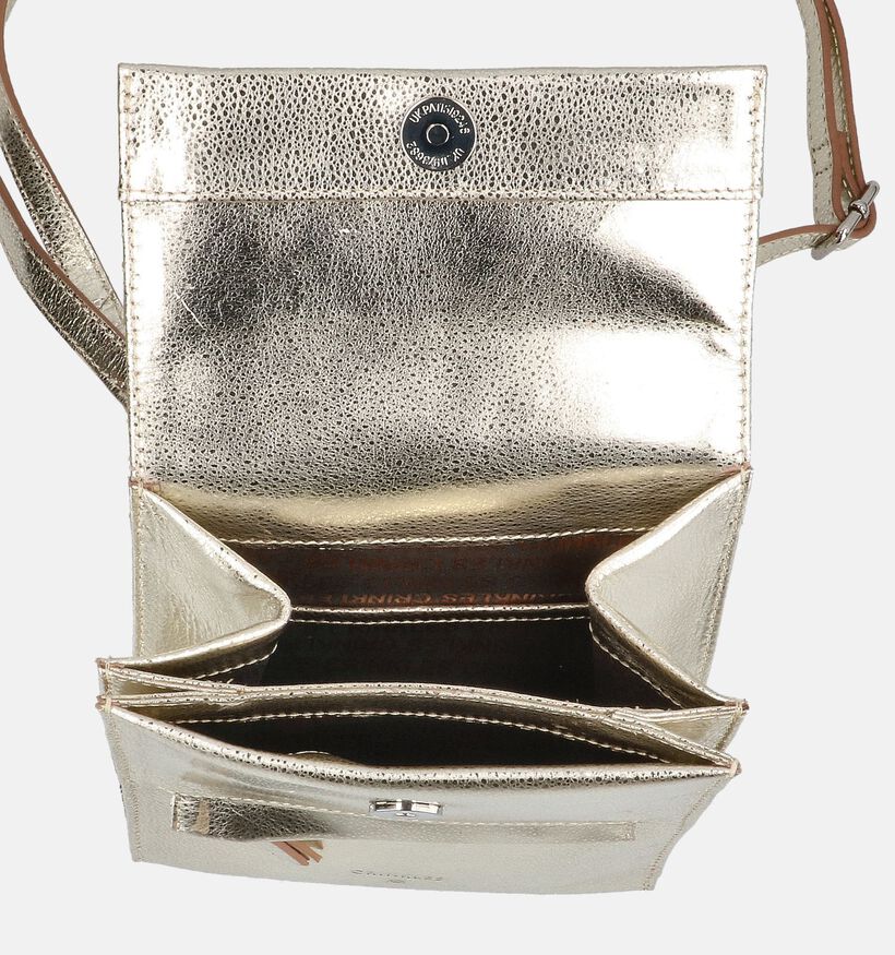 Crinkles Sac port&eacute; crois&eacute; en Or pour femmes (373908)