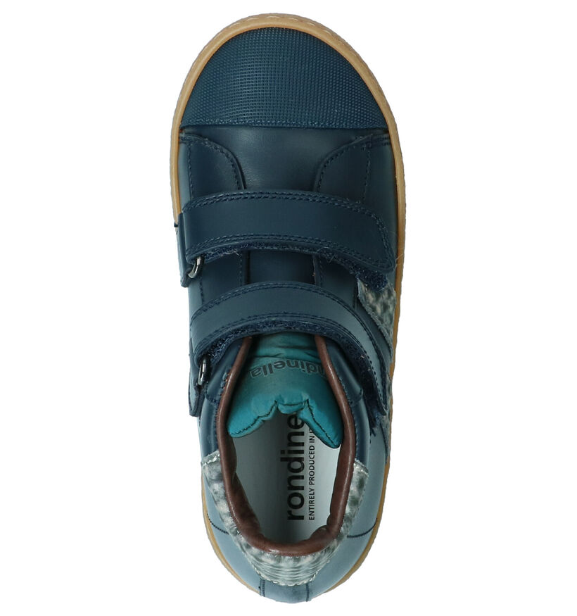 Rondinella Chaussures hautes en Bleu foncé en cuir (262064)