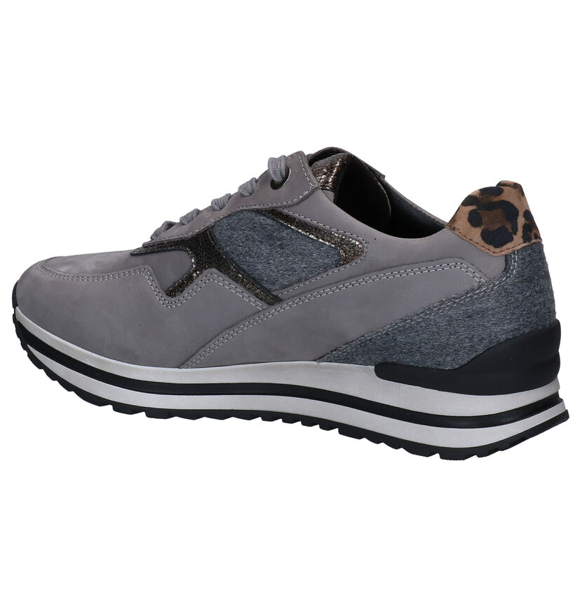 Gabor OptiFit Chaussures à lacets en Gris en nubuck (297429)