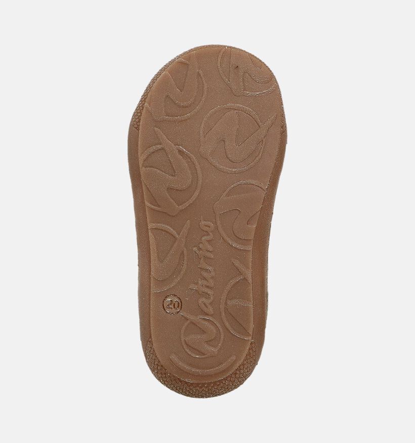 Naturino Cocoon Suede Chaussures pour bébé en Vert pour filles, garçons (364210) - pour semelles orthopédiques