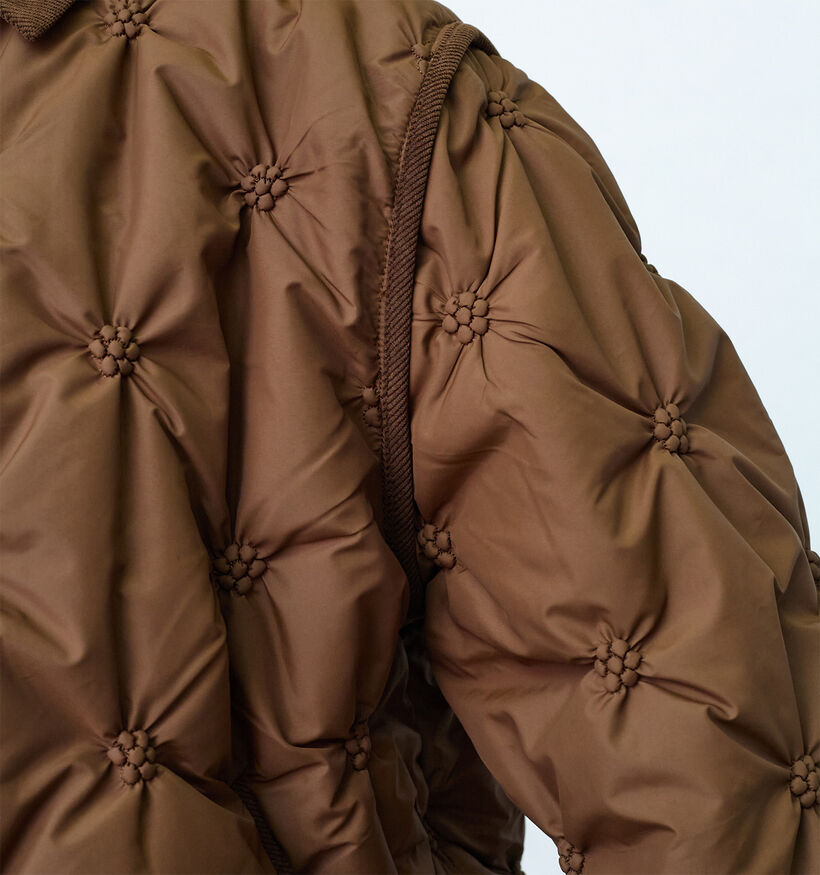 Sisters Point Eqa Manteau court en Marron pour femmes (381186)