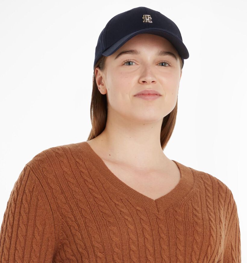 Tommy Hilfiger Monogram Casquette en Bleu pour femmes, hommes (342413)