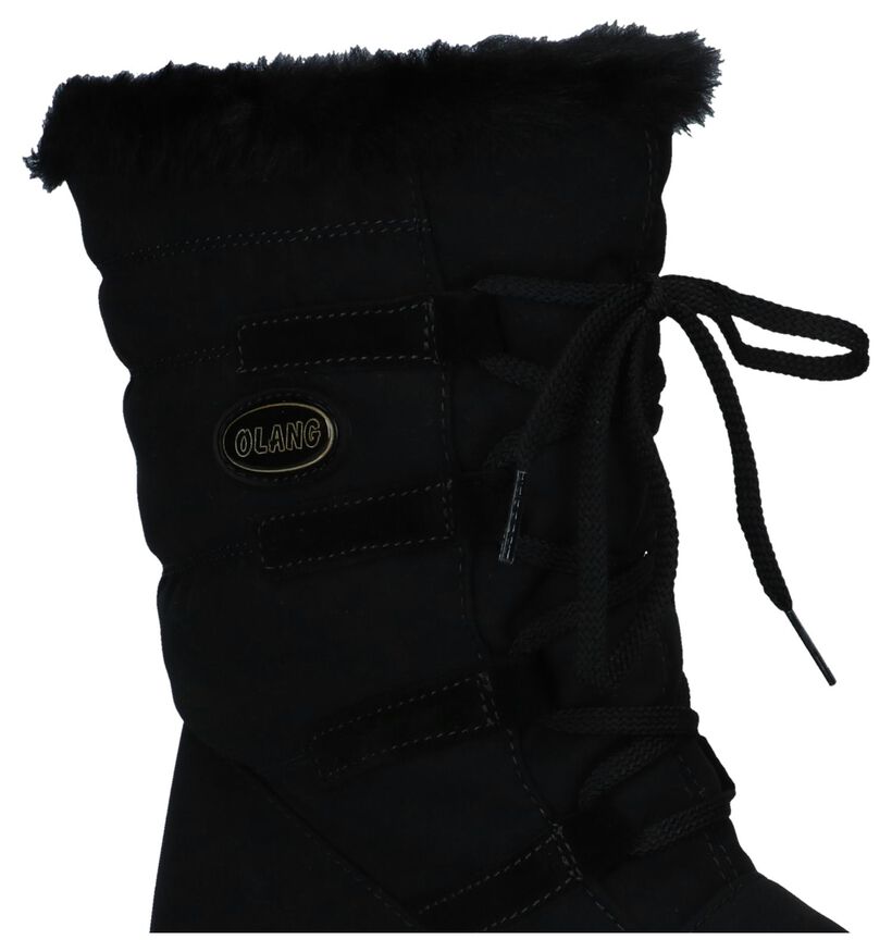 Olang Bottes de neige en Noir en textile (233049)