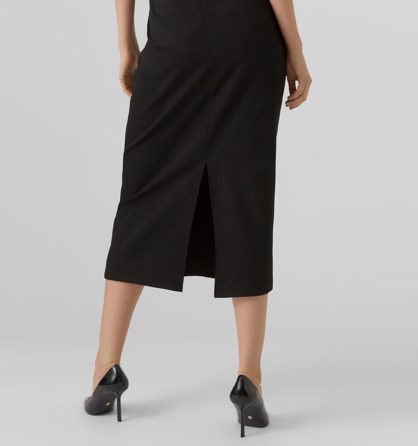 Vero Moda Agatha Zwarte Rok met split voor dames (332590)