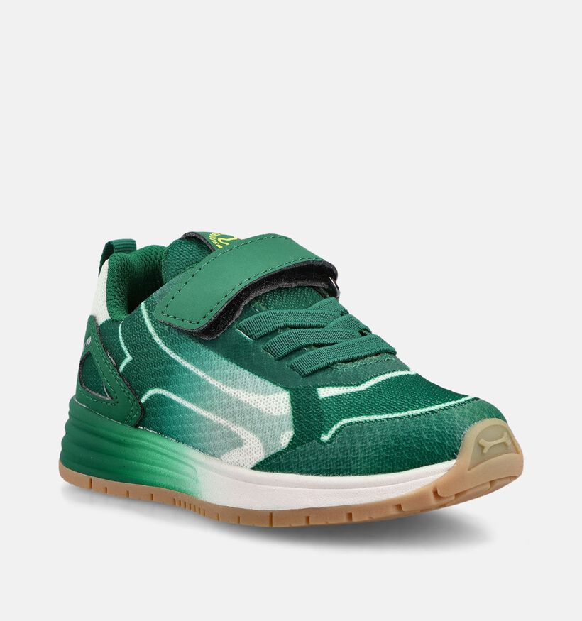 STONES and BONES Swift Groene Sneakers voor jongens (369663) - geschikt voor steunzolen