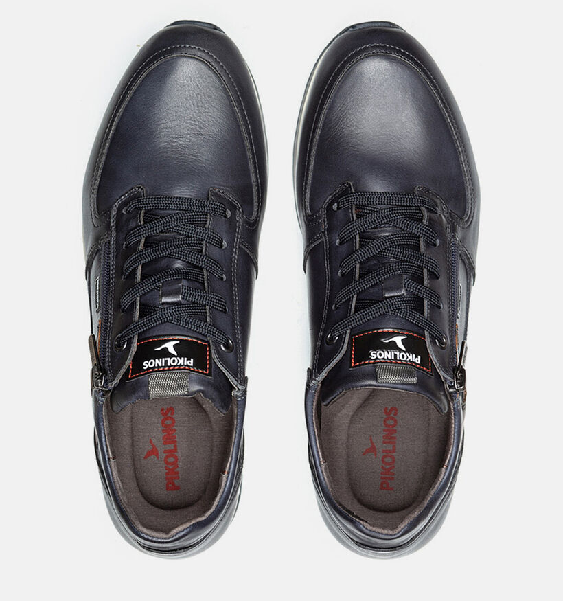 Pikolinos Cambil Chaussures plates en Bleu fonc&eacute; pour hommes (379255) - pour semelles orthop&eacute;diques