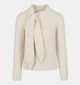 Vero Moda Venezia Tie Pull en Ecru pour femmes (379673)