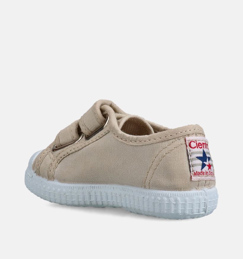 Cienta Baskets en Beige pour filles, gar&ccedil;ons (372299) - pour semelles orthop&eacute;diques