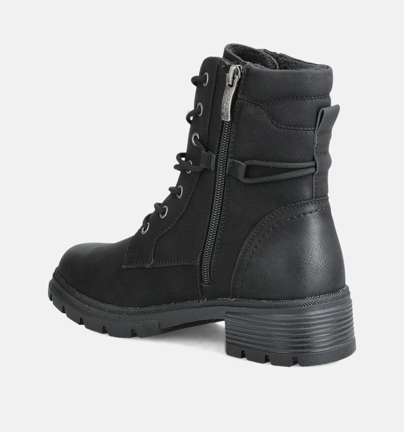 Relife Boots à lacets en Noir pour femmes (363306)