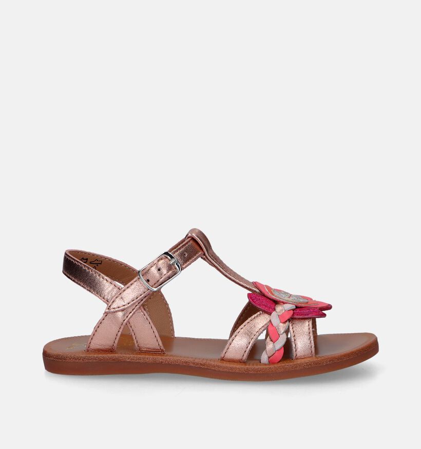 Pom d'Api Plagette Alto Rose gold Sandalen voor meisjes (337993)