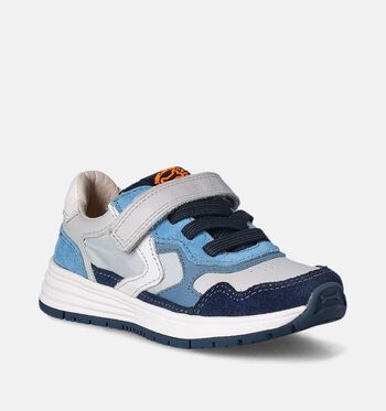 STONES and BONES Chaussures plates Marron/Bleu