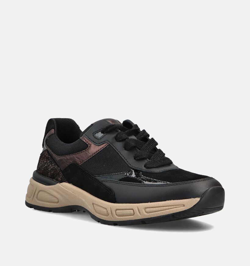 Gabor Zwarte Lage Schoenen voor dames (361604) - geschikt voor steunzolen